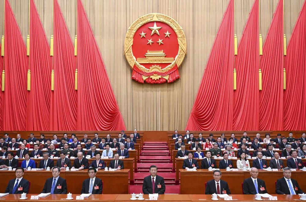 3月5日，第十四届全国人民代表大会第二次会议在北京人民大会堂开幕。